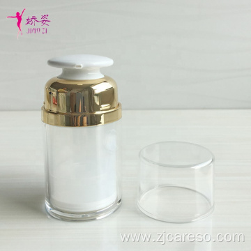 30ml/50ml/80ml Packaging Acrylic Airless Pump Lotion Bottle